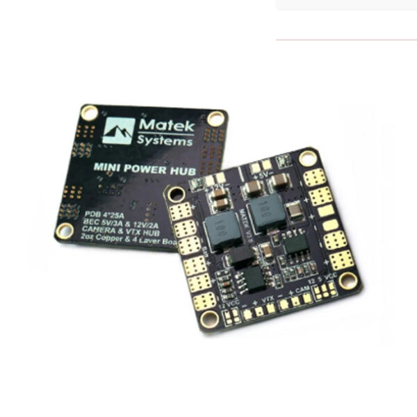Mini Power Hub Power Distribution Board PDB Board with BEC 5V & 12V
