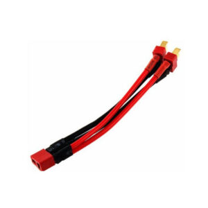 T-Plug Y Wire Harness Female to Male T Plug Parallel Battery Pack Connector Cable