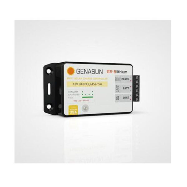 Genasun 5A MPPT 12V(14.2V Lithium) w/ Load Output & Low Voltage Disconnect