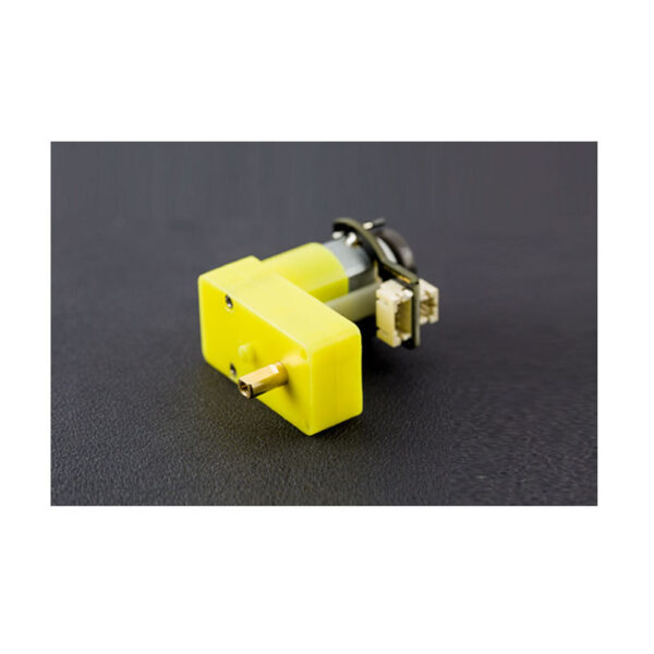 TT Geared Motor with Encoder (6V 160RPM 120:1 L Shape) - Image 2