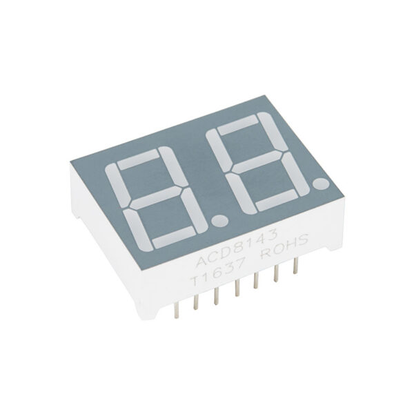 Dual 7-Segment Display - LED (RGB)