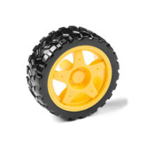 Wheel - 65mm (Rubber Tire)