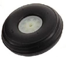 Rubber Wheel PU Plastic Hub 44mm for RC Model Aircraft