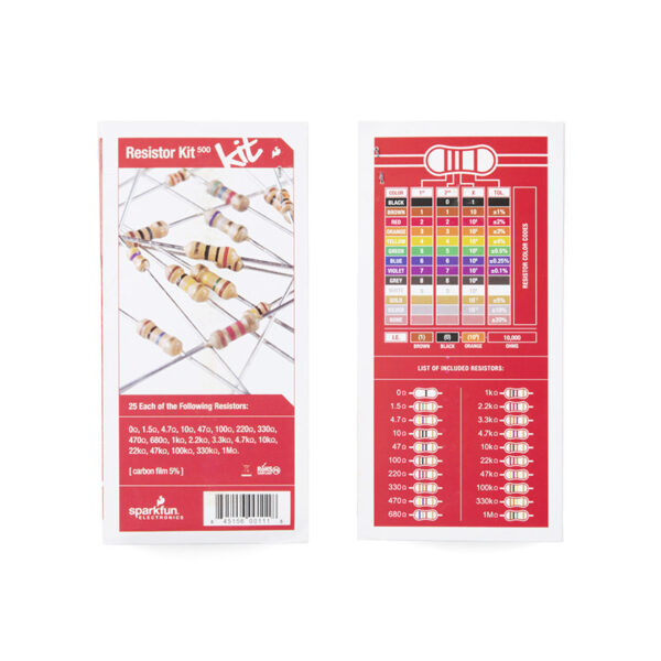 Resistor Kit - 1/4W (500 total) - Image 2