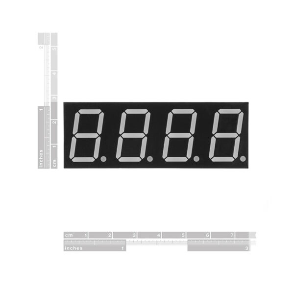 7-Segment Display - 20mm (White) - Image 2