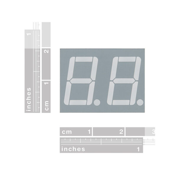 Dual 7-Segment Display - LED (RGB) - Image 2