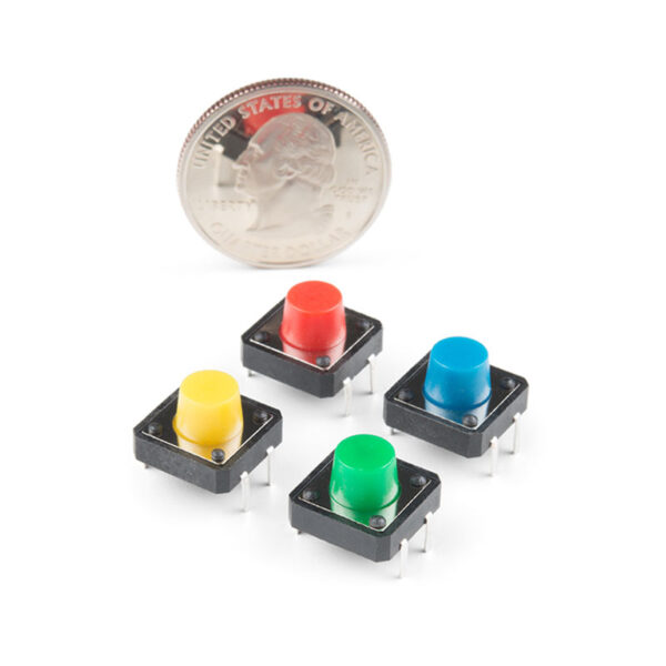 Multicolor Buttons - 4-pack - Image 2