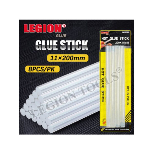 Hot Glue Stick 8Pcs 11x200MM - Image 2