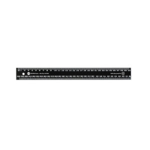 Ruler Plastic 30Cm Enviro Black