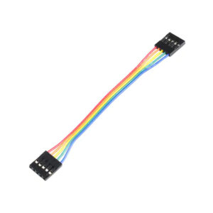 JUMPER WIRE 0.1" 5-PIN 4"