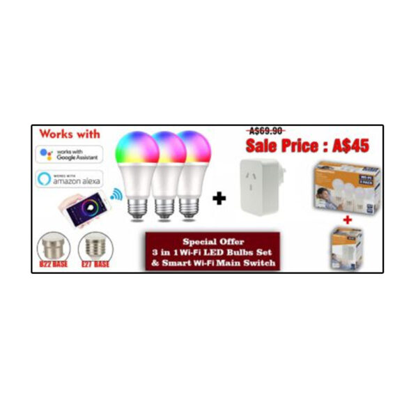 Smart Bulbs and Plug Package