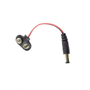 BATTERY SNAP 9V BARREL PLUG