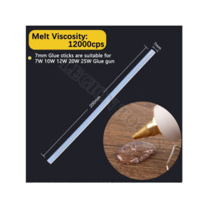 Mini Glue Stick 10Pcs 7x200MM