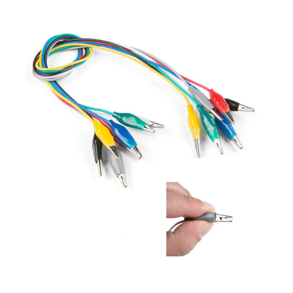 Alligator Test Leads - Multicolored (7 Pack)