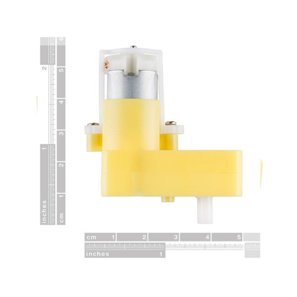 Hobby Gearmotor - 65 RPM (Right Angle) Pair - Image 2