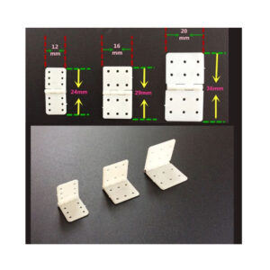 Nylon & Pinned Hinge 12x24mm For RC Airplane Plane Parts Model Replacement