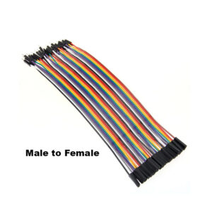 Dupont line 10cm Cable - Pin to Hole End