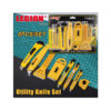 Utility Knife Set 8Pcs/Set