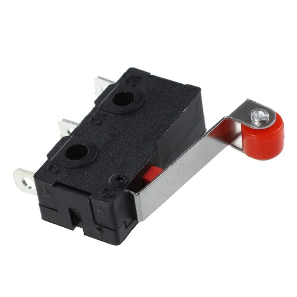 Mini Micro Limit Switch 3 Pin with Roller Lever Arm - Image 2