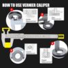 Plastic Vernier Caliper 150MM - Image 3