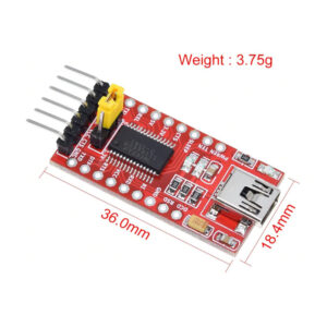 FT232RL FT232  USB 3.3V 5.5V to TTL Serial Adapter Module Mini Port