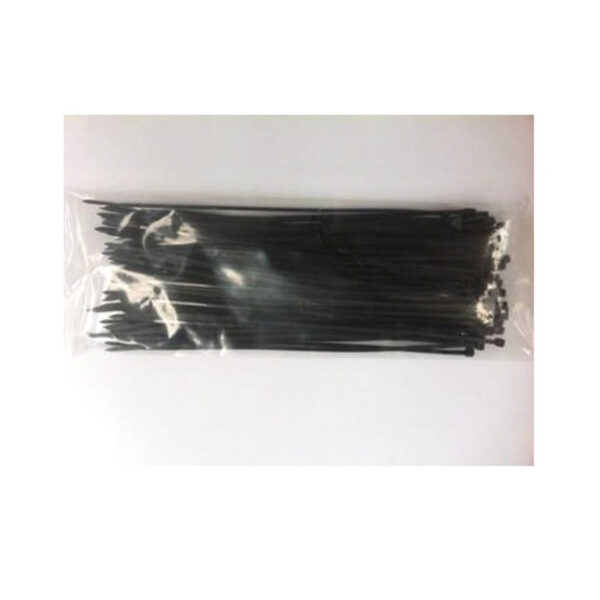 CABLE TIES 203mm x 2.5mmBLACK PKT100